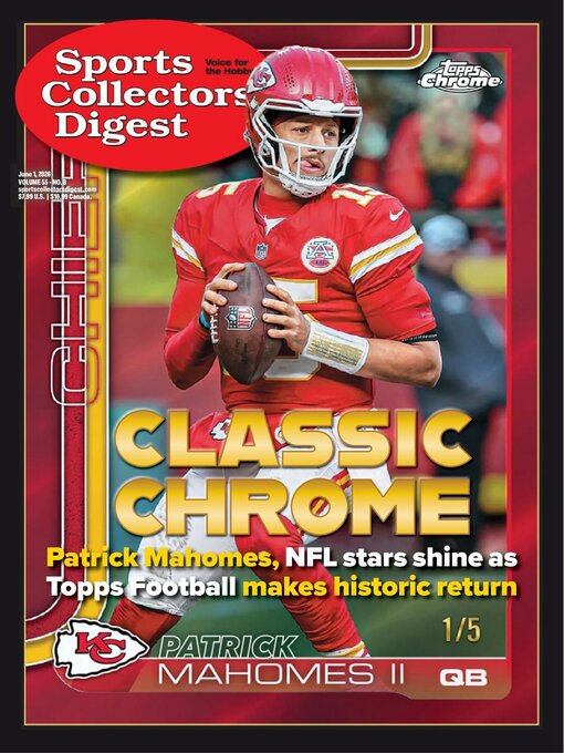 Cover image for Sports Collectors Digest